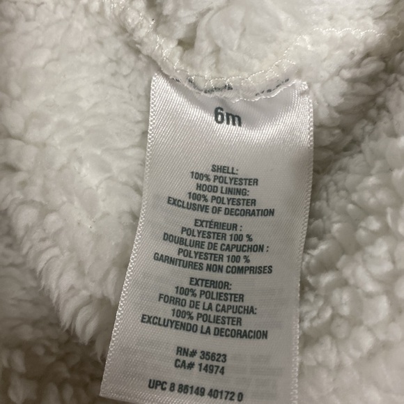 Carter Infant size 6 month one piece cover. (321/3) - Picture 4 of 11